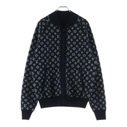 Louis Vuitton Reversible Monogram Track Top Jacket Zma Black Gray