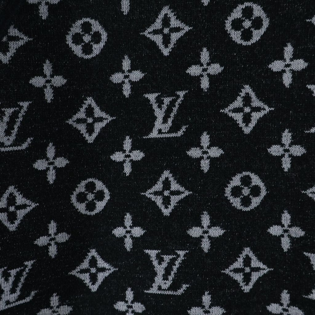 Louis Vuitton Reversible Monogram Track Top Jacket Zma Black Gray — view 5