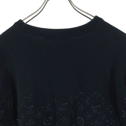 Louis Vuitton Gradient Monogram Knit Sweater Uso Black — view 3