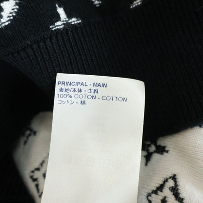 Louis Vuitton Gradient Monogram Knit Sweater Uso Black — view 7
