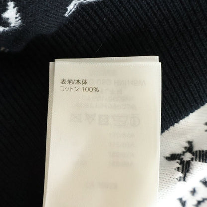 Louis Vuitton Gradient Monogram Knit Hoodie Uso Black — view 7