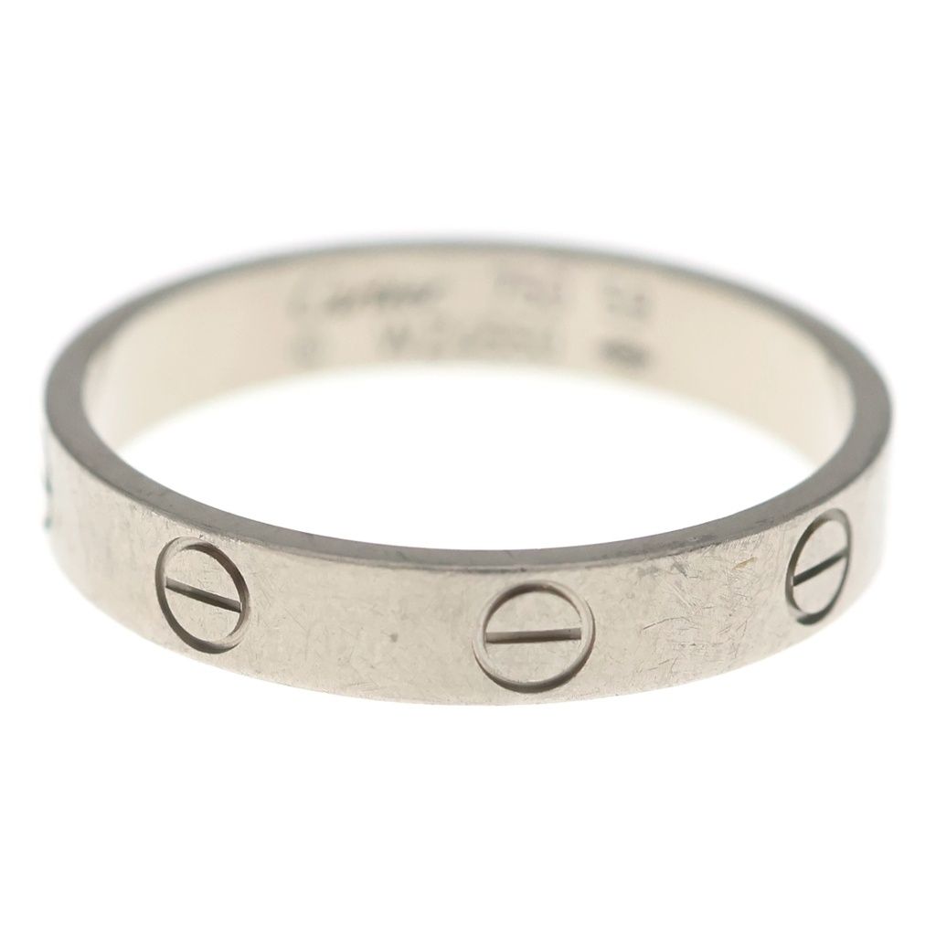 Cartier Mini Love Ring White Gold