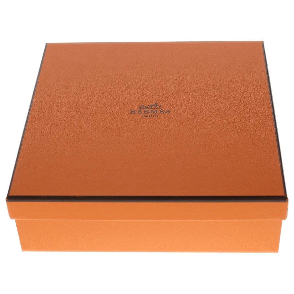 Hermes Etriviere Leather Belt Black Silver — view 6