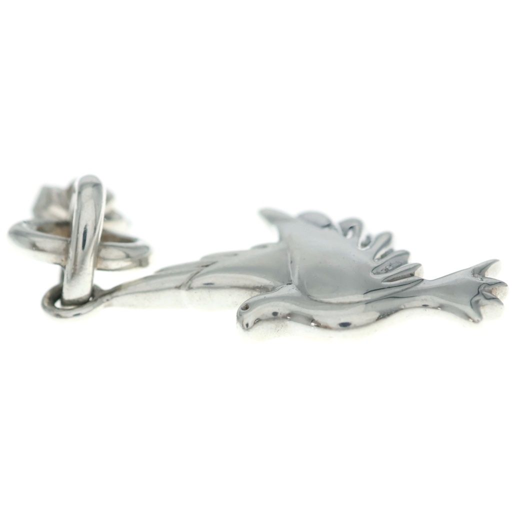 Tiffany & Co Pigeon Cross Earrings 925 Sterling Silver — view 3