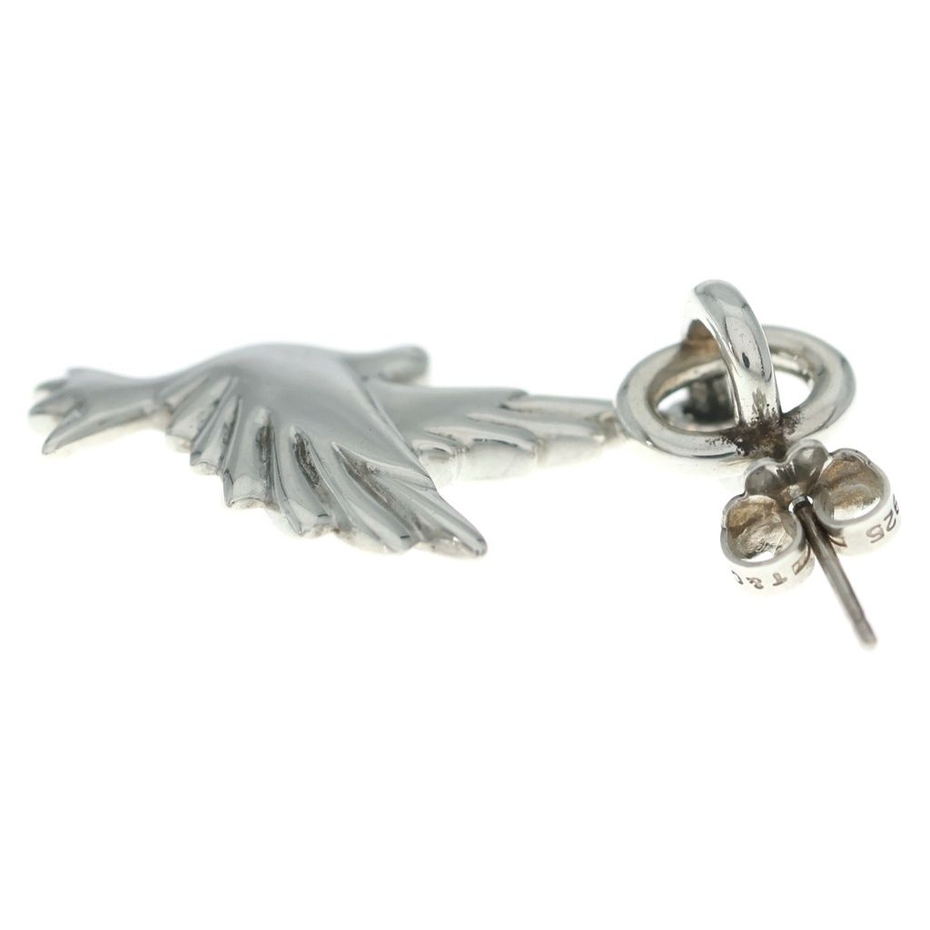 Tiffany & Co Pigeon Cross Earrings 925 Sterling Silver — view 4