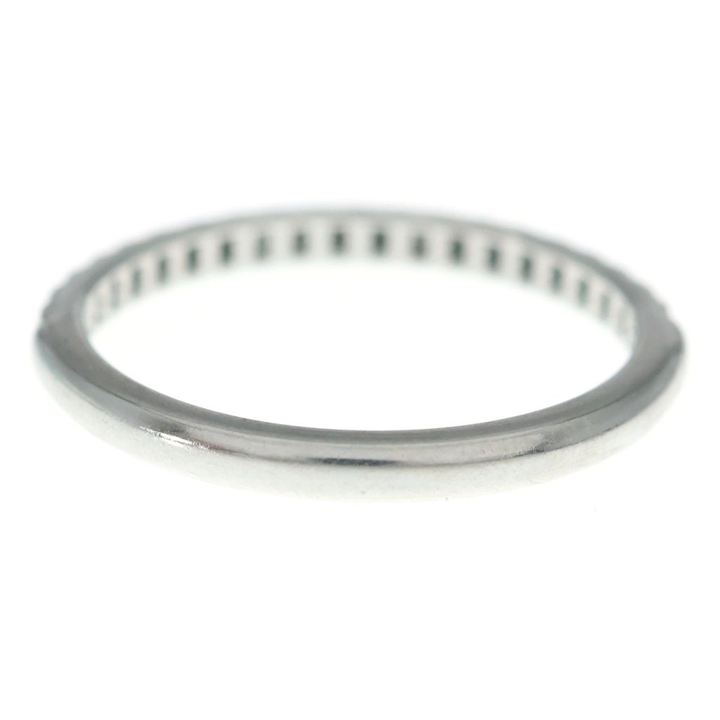 Tiffany & Co Solesto Half Eternity Diamond Ring Platinum — view 2