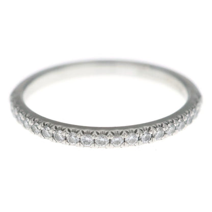 Tiffany & Co Solesto Half Eternity Diamond Ring Platinum