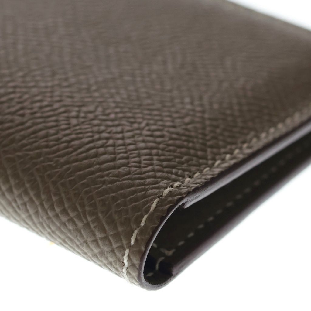 Hermes Mc2 Euclid Card Case Gold Epsom Leather — view 5