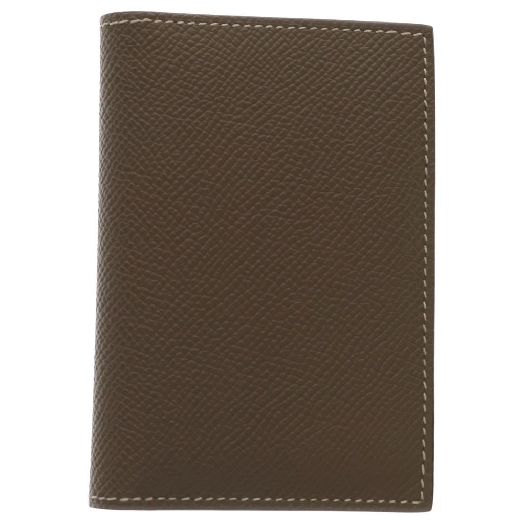 Hermes Mc2 Euclid Card Case Gold Epsom Leather — view 2