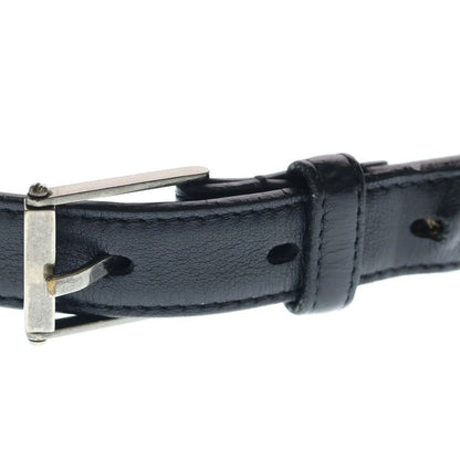 Saint Laurent Paris Square Buckle Log Black Cles the Belt — view 4