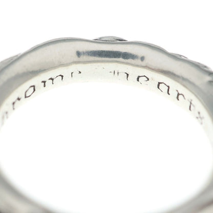 Chrome Hearts Scrl Band Scroll Ring Silver — view 4