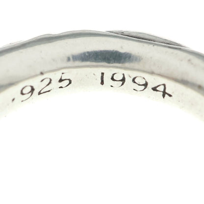 Chrome Hearts Scrl Band Scroll Ring Silver — view 5