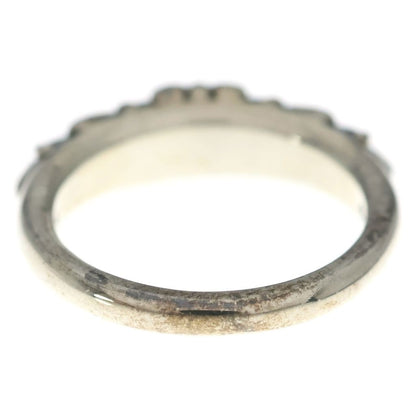 Chrome Hearts Baby Classic Floral Black Sling Silver Ring — view 2