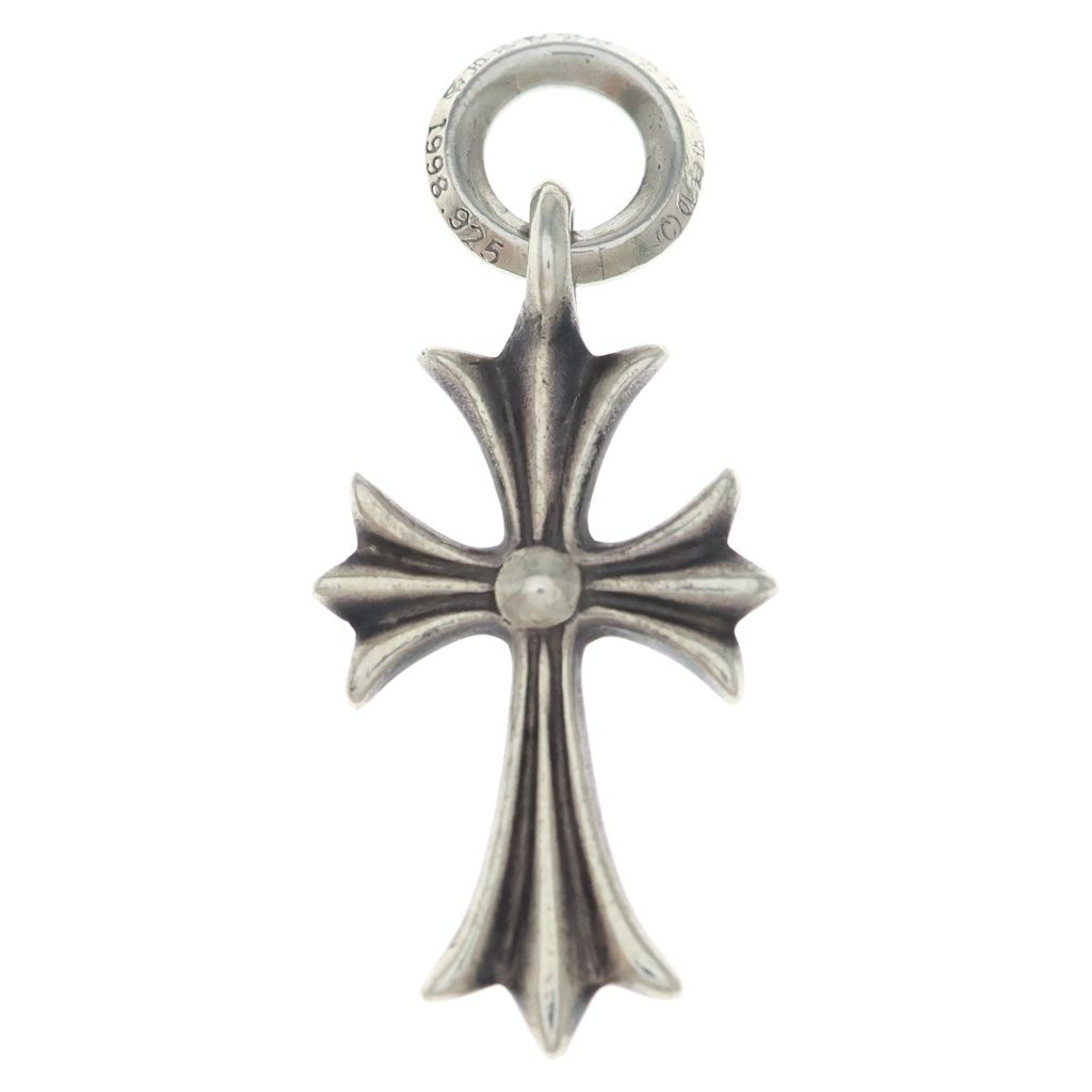 Chrome Hearts Tiny CH Cross Charm Pendant Silver — view 2
