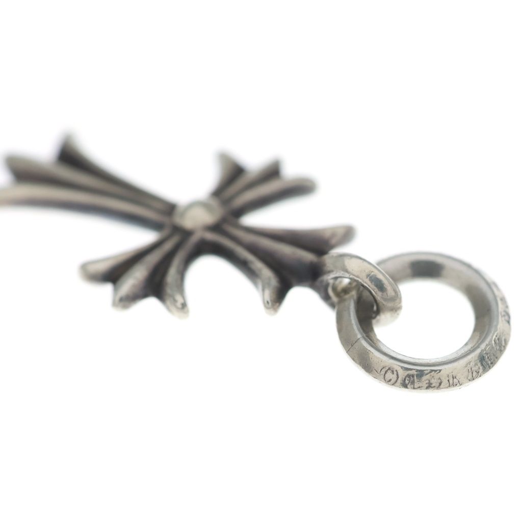 Chrome Hearts Tiny CH Cross Charm Pendant Silver — view 5