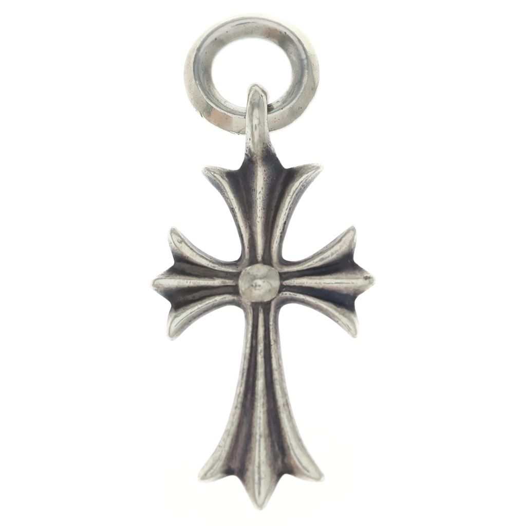Chrome Hearts Tiny CH Cross Charm Pendant Silver