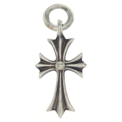 Chrome Hearts Tiny CH Cross Charm Pendant Silver