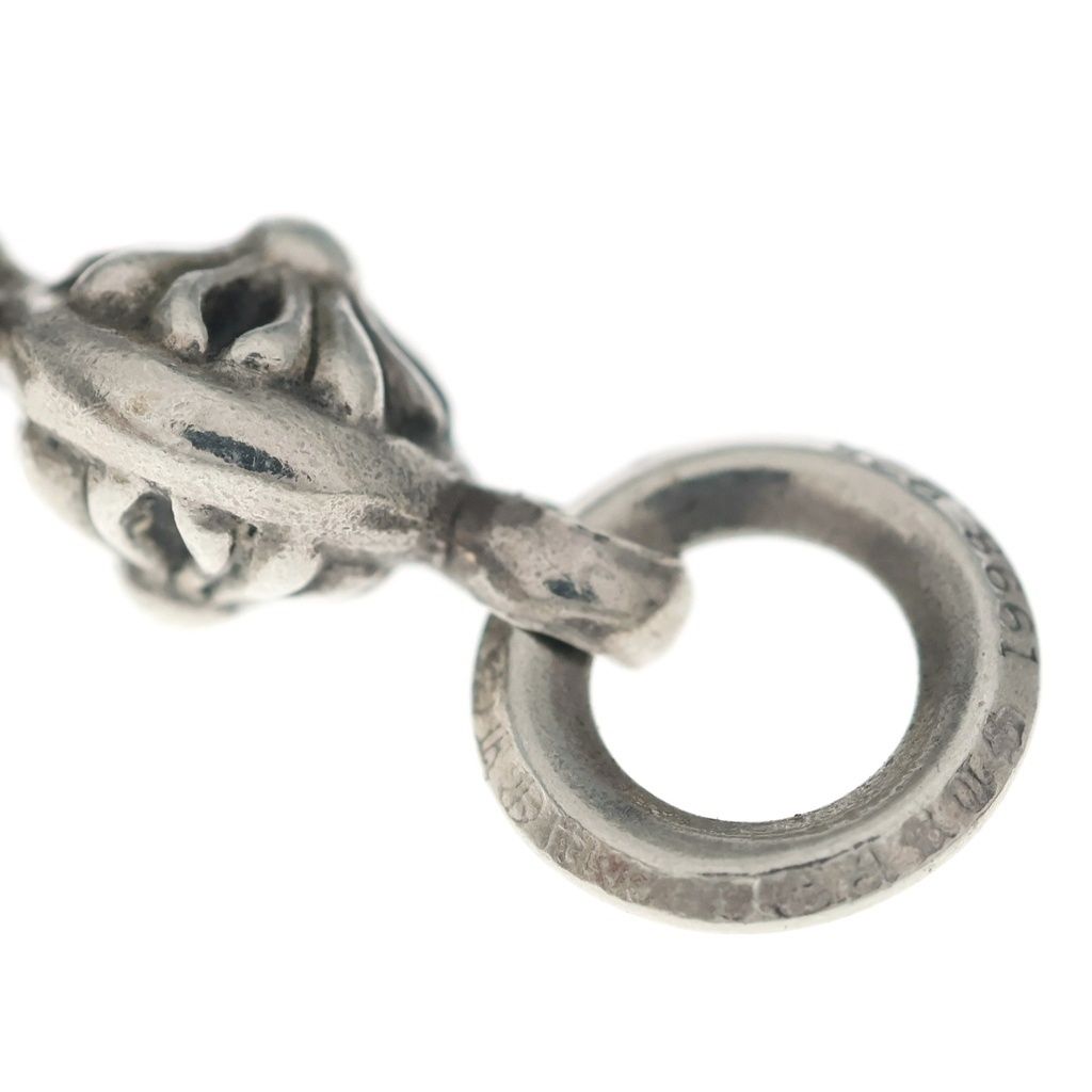 Chrome Hearts Tny CH Crs 1 Ball Tiny CH Cross Charm Pendant Silver — view 5