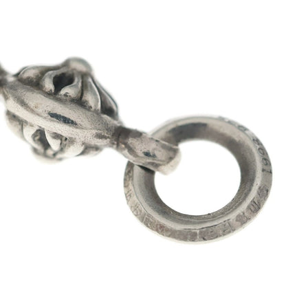 Chrome Hearts Tny CH Crs 1 Ball Tiny CH Cross Charm Pendant Silver — view 5