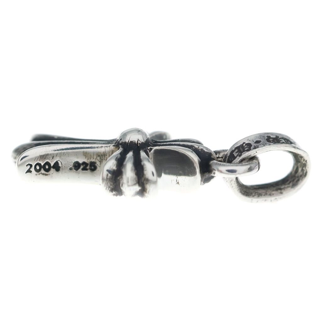Chrome Hearts Crs Baby Fat Cross Pendant Silver — view 4