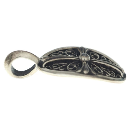 Chrome Hearts Tiny Clsc Oval Classic Pendant Silver — view 3