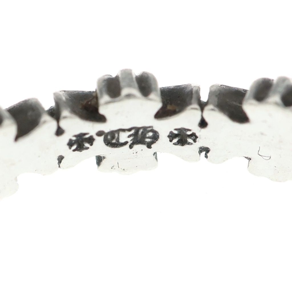 Chrome Hearts Tiny CH Pls Band Ech Plus Ring Silver — view 4
