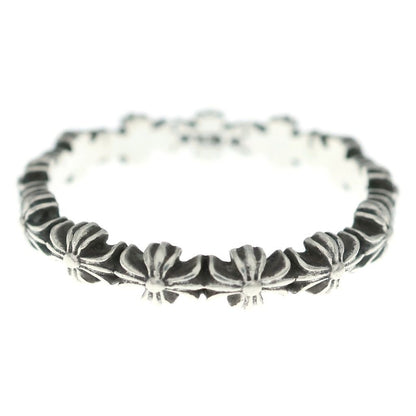 Chrome Hearts Tiny CH Pls Band Ech Plus Ring Silver