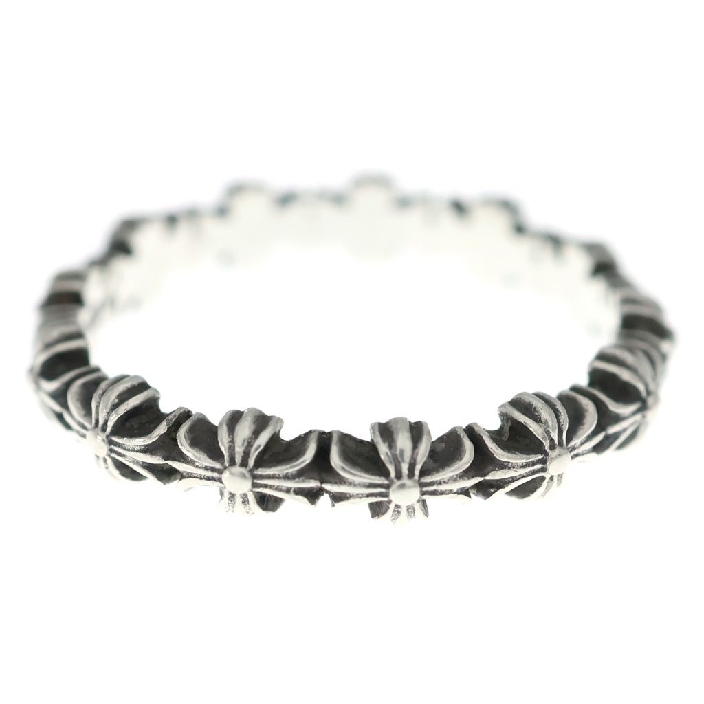 Chrome Hearts Tiny CH Pls Band Ech Plus Ring Silver — view 3