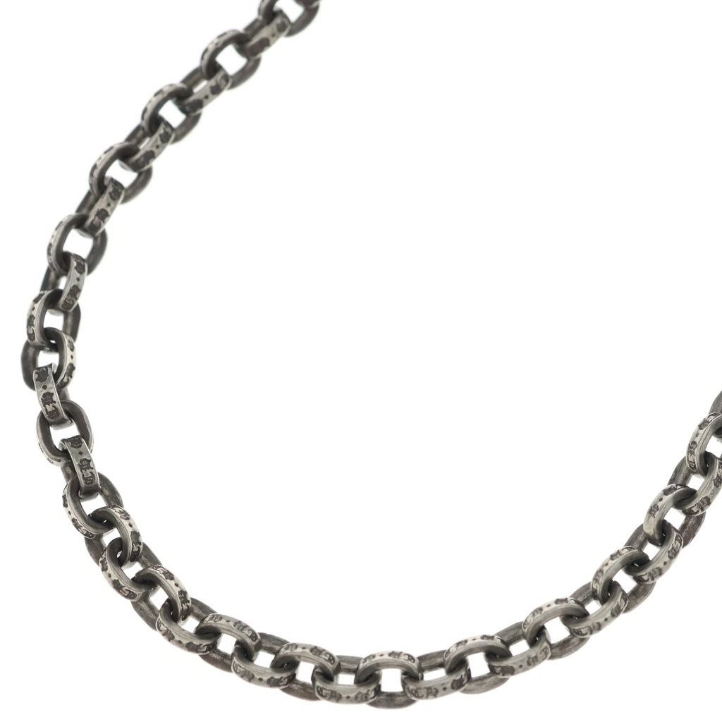 Chrome Hearts Paper Chain 20 Necklace Silver