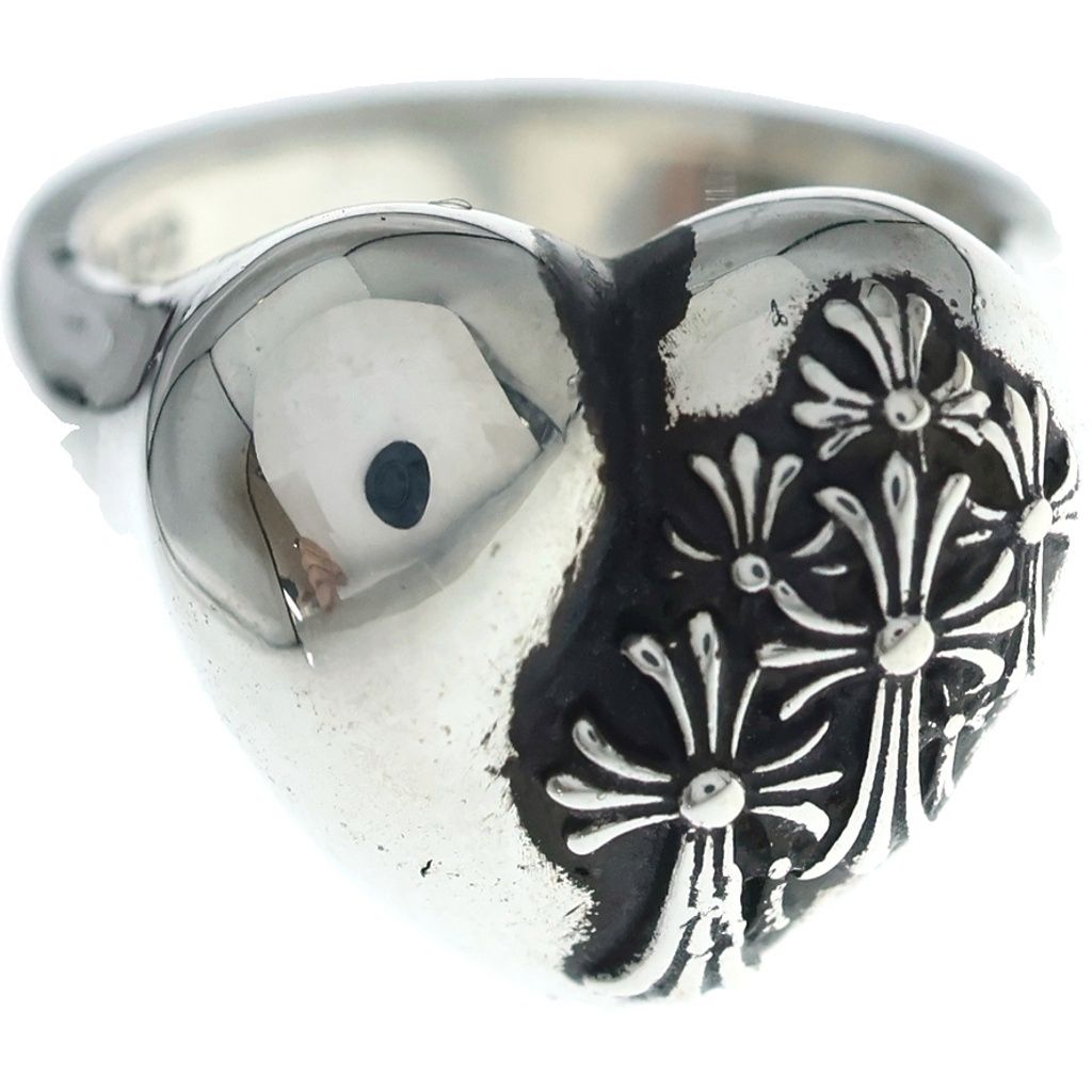 Chrome Hearts Rip Ring Silver