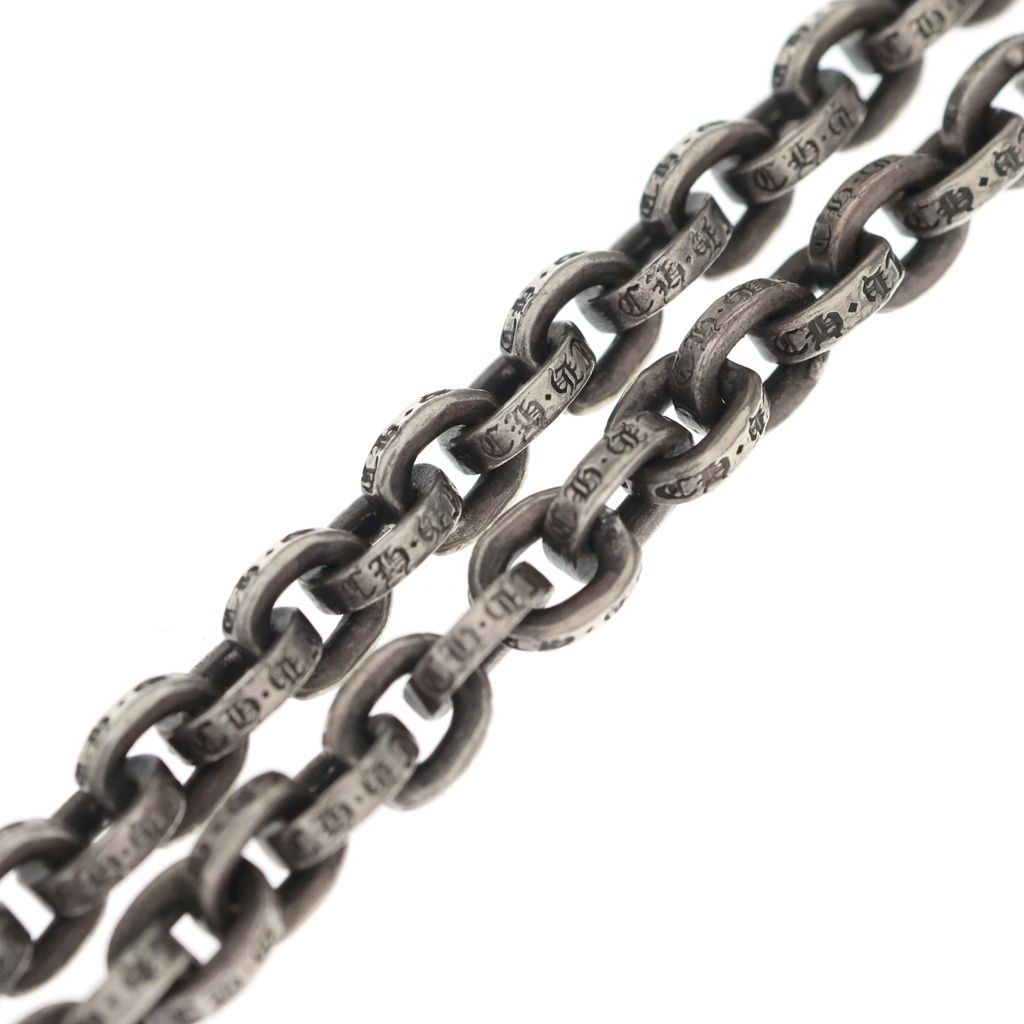 Chrome Hearts Paper Chain 18 Necklace Silver — view 3