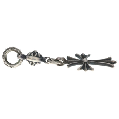 Chrome Hearts Tny CH Crs 1 Ball Tiny CH Cross Charm Pendant Silver — view 3