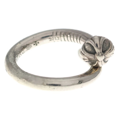 Chrome Hearts Nail Crsball Cross Ball Ring Silver — view 3