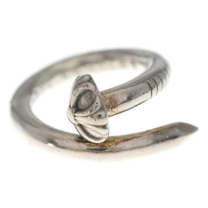 Chrome Hearts Nail Crsball Cross Ball Ring Silver — view 4
