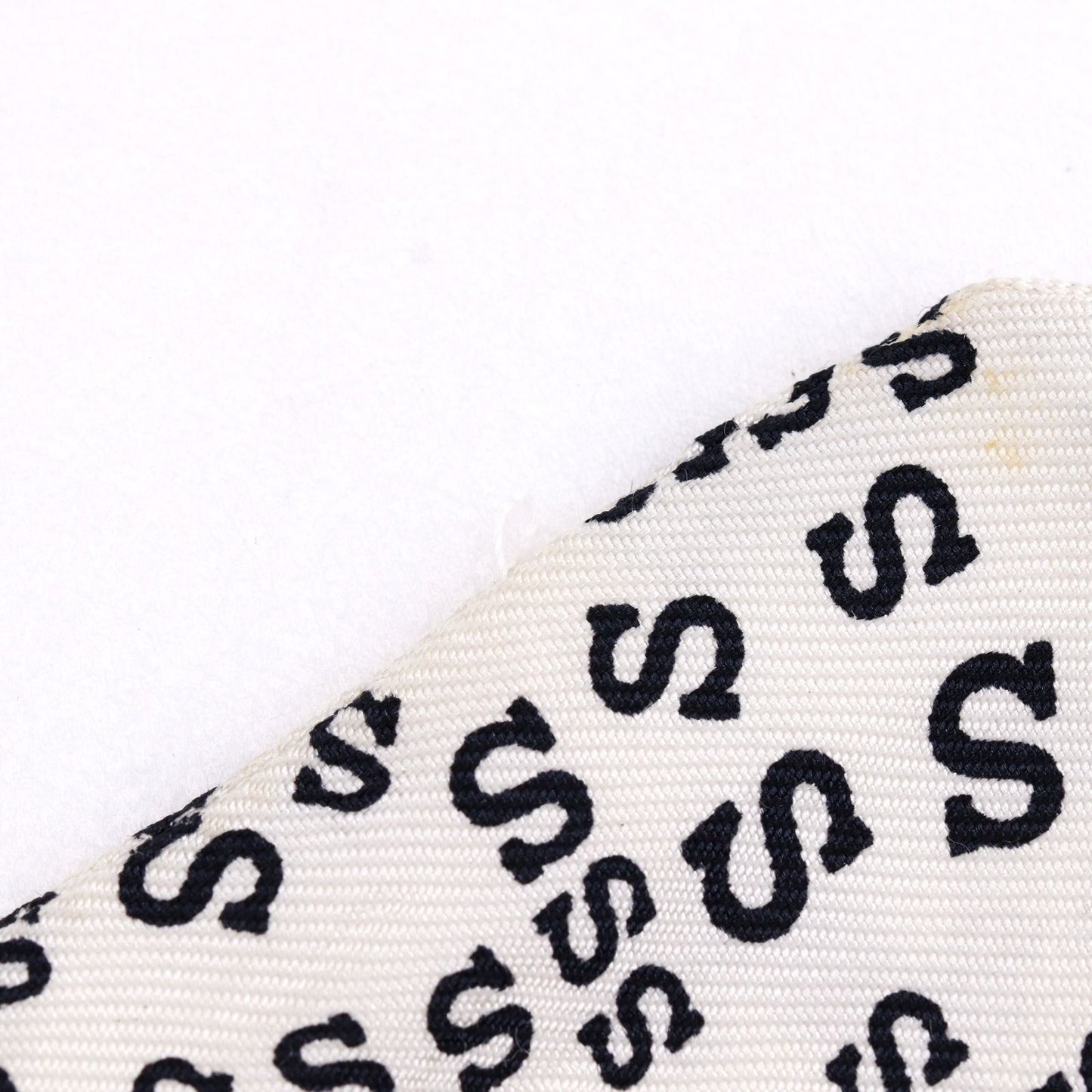 Hermes Twilly Logo Alphabet Silk White Scarf — view 5