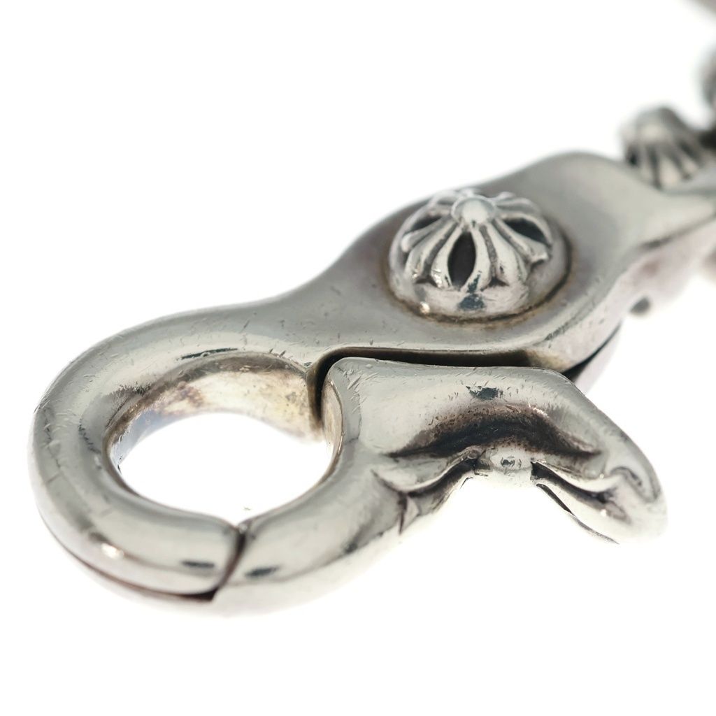 Chrome Hearts Clp Chn s Short Extra Fancy Link Key Chain Silver Key Holder — view 5