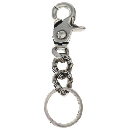 Chrome Hearts Clp Chn s Short Extra Fancy Link Key Chain Silver Key Holder — view 2