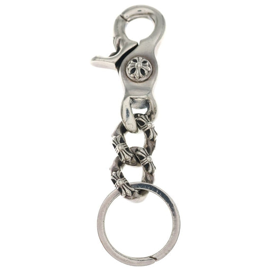 Chrome Hearts Clp Chn s Short Extra Fancy Link Key Chain Silver Key Holder