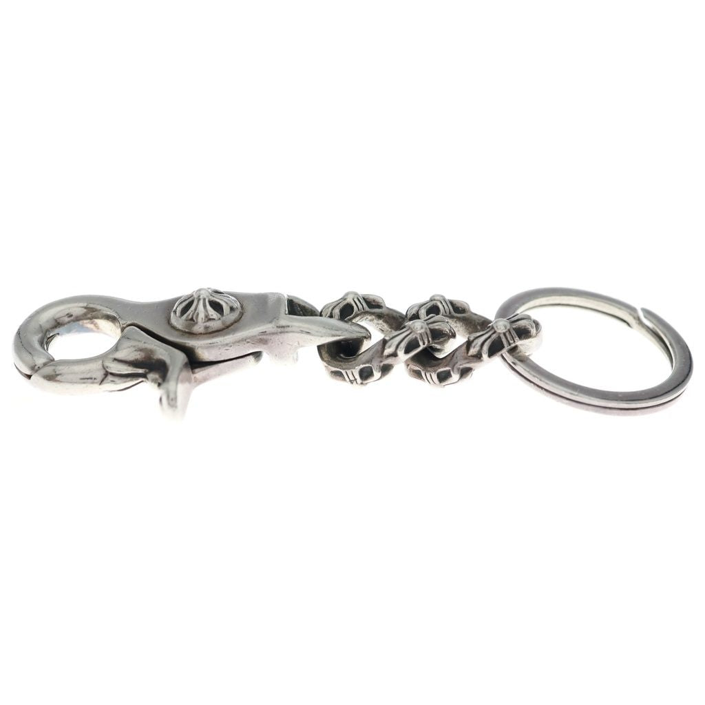 Chrome Hearts Clp Chn s Short Extra Fancy Link Key Chain Silver Key Holder — view 3