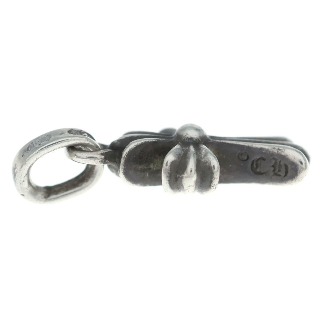 Chrome Hearts Crs Baby Fat Cross Pendant Silver — view 3