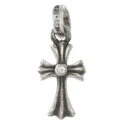 Chrome Hearts Crs Baby Fat Cross Pendant Silver — view 2