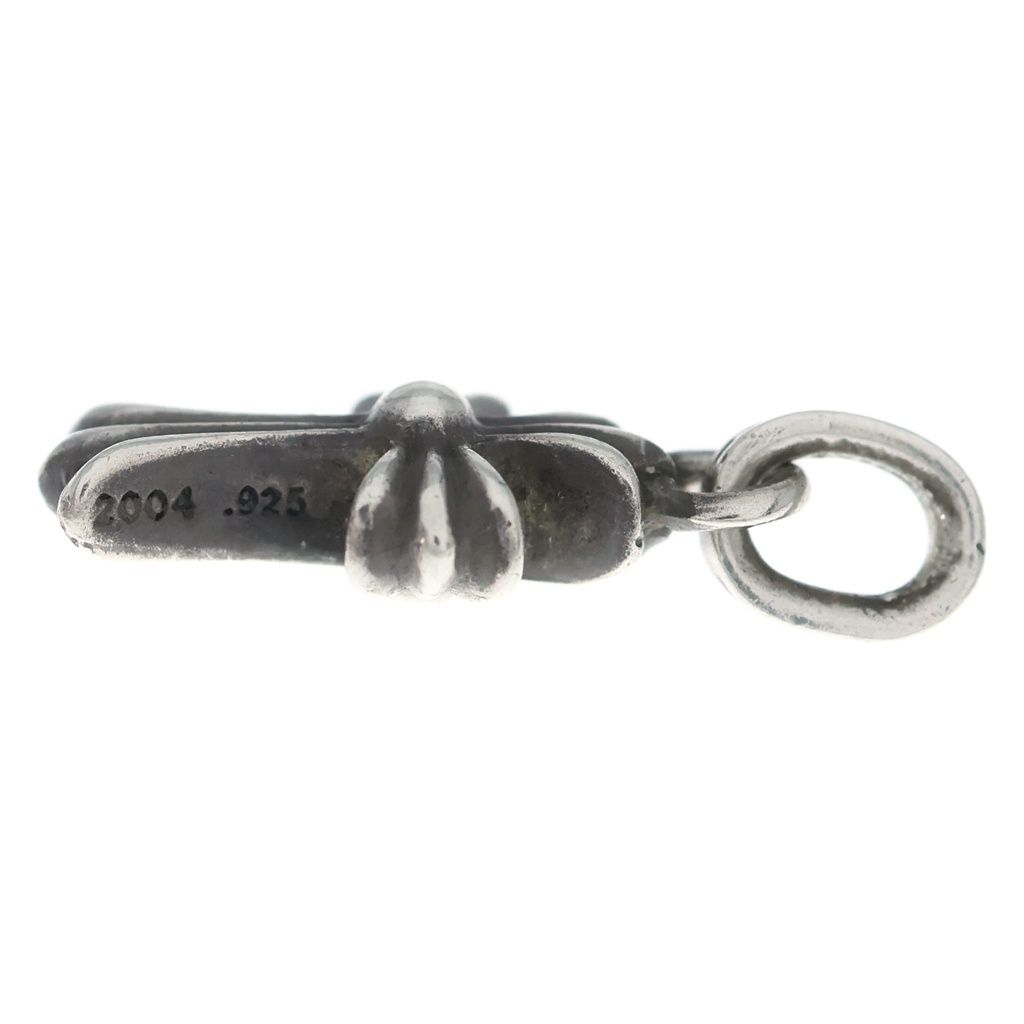 Chrome Hearts Crs Baby Fat Cross Pendant Silver — view 4