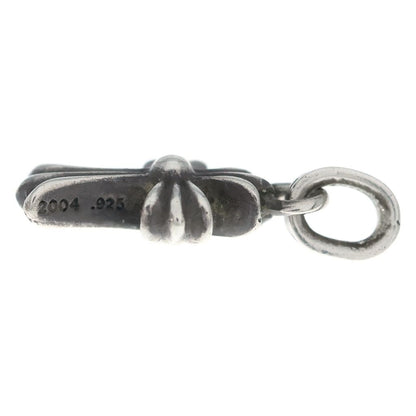 Chrome Hearts Crs Baby Fat Cross Pendant Silver — view 4