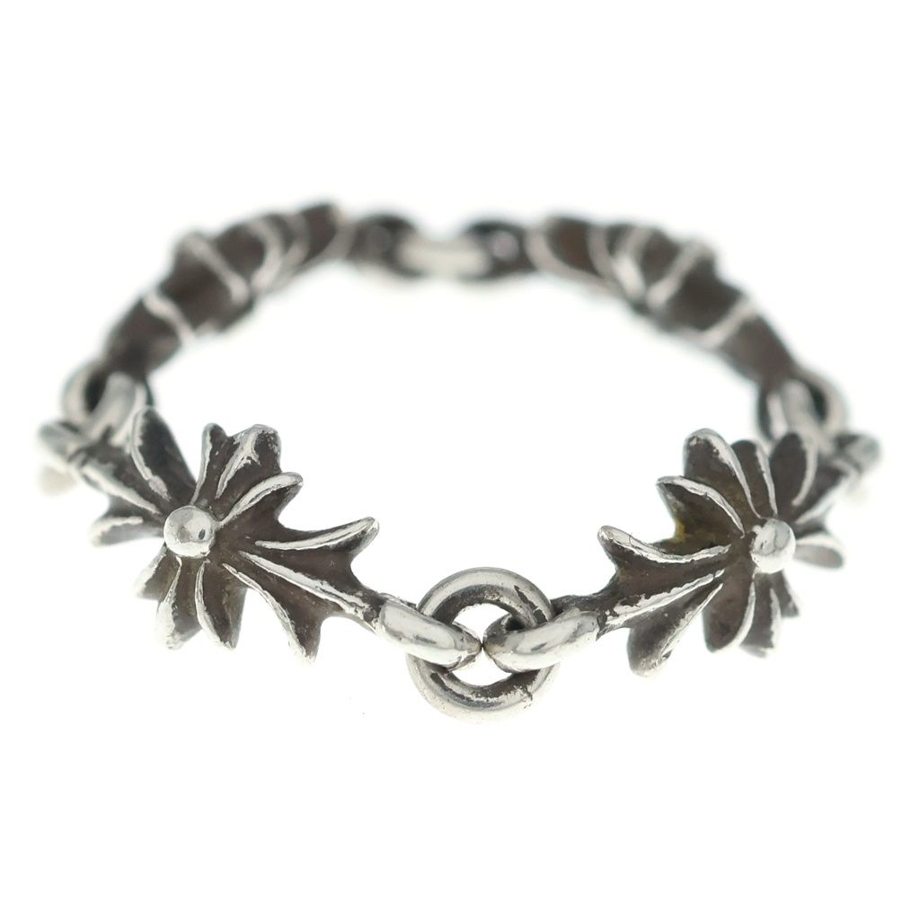 Chrome Hearts Tny CH Pls Tiny Ech Plus Ring Silver — view 4