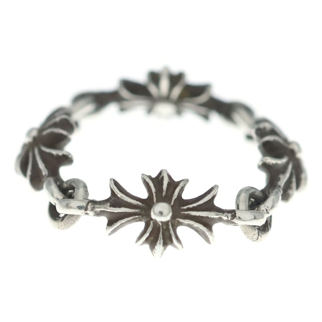Chrome Hearts Tny CH Pls Tiny Ech Plus Ring Silver — view 2