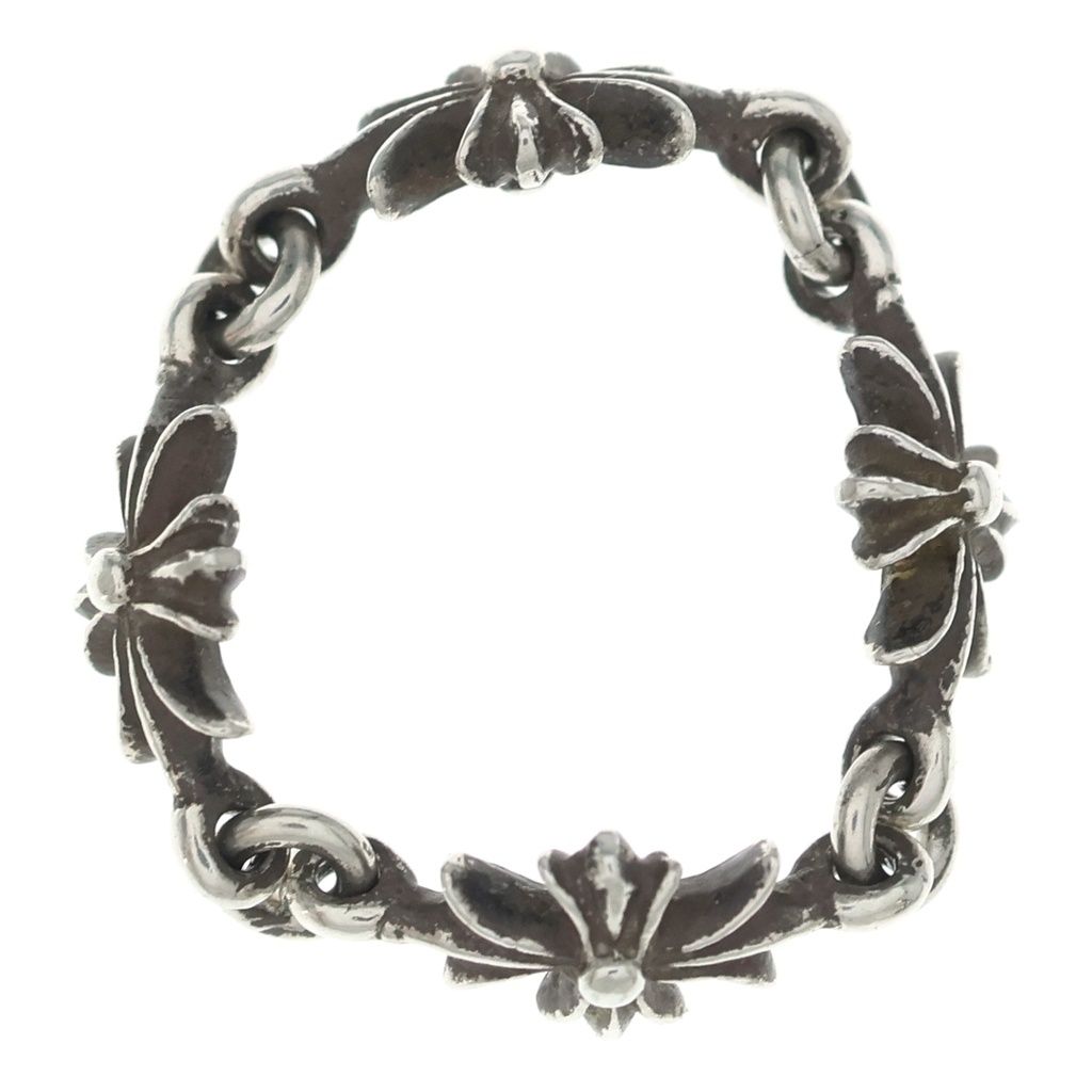 Chrome Hearts Tny CH Pls Tiny Ech Plus Ring Silver — view 5