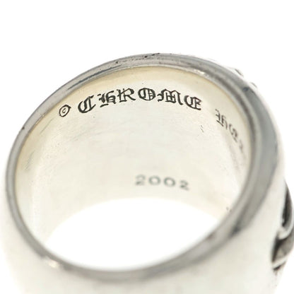 Chrome Hearts Classic Oval Cross Ring Silver — view 5
