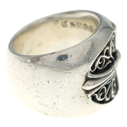 Chrome Hearts Classic Oval Cross Ring Silver — view 3