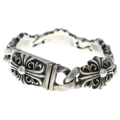 Chrome Hearts Keeper Link Silver Bracelet