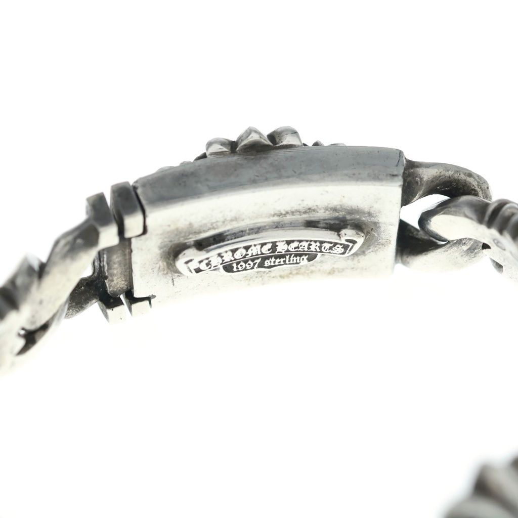 Chrome Hearts Keeper Link Silver Bracelet — view 5